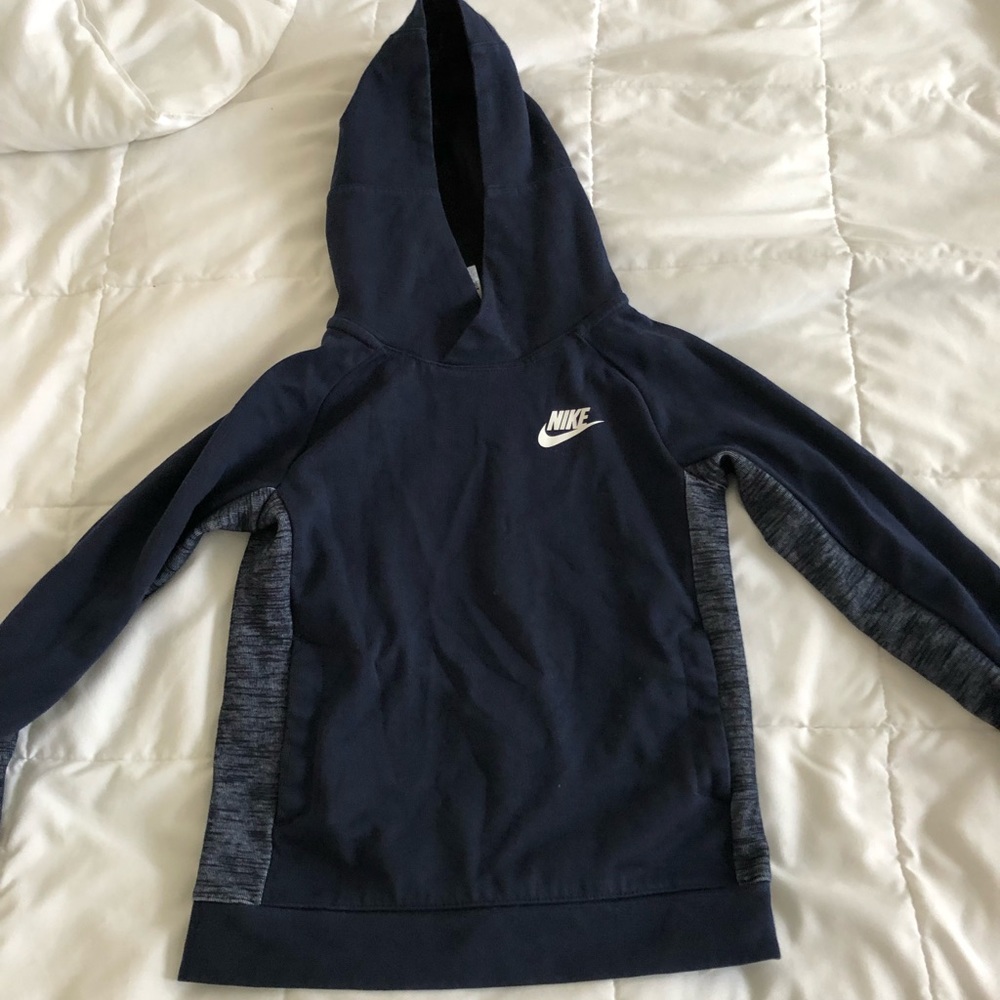 Comfy navy blue Nike hoodie